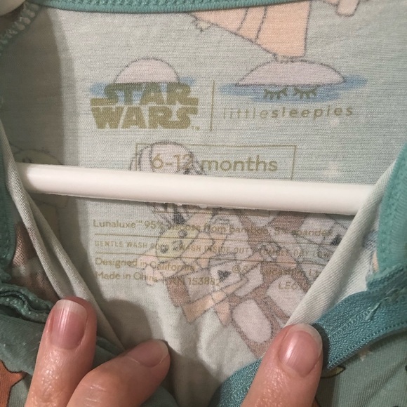 Little Sleepies Bamboo Star Wars Sleeper - 6-12 Months - Picture 3 of 6